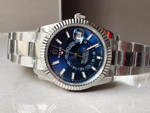 Sky-Dweller 326934 SS Noob 1:1 Best Edition Blue Dial on SS Bracelet A23J - Image 3