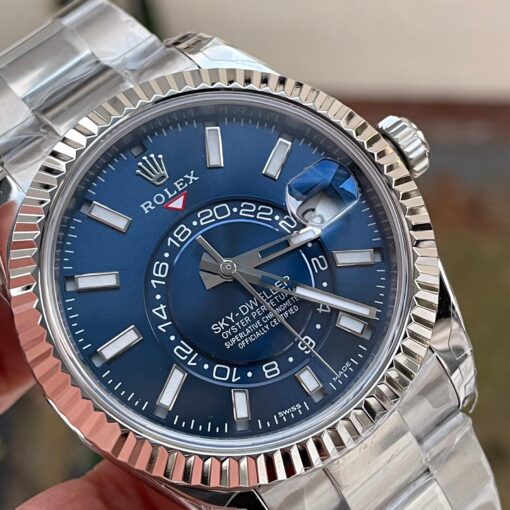 Sky-Dweller 326934 SS Noob 1:1 Best Edition Blue Dial on SS Bracelet A23J - Image 2