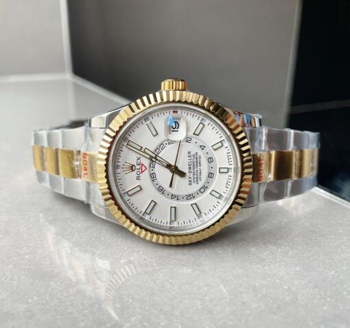 Sky-Dweller 326934 SS Noob 1:1 Best Edition White Dial on SG SS Bracelet A23J  £330.00 - Image 4