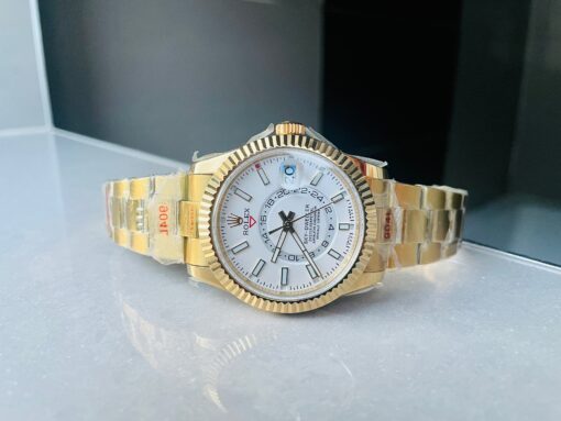 Skydweller SS/YG Noob Best Edition White Dial on SS/YG Bracelet A23J - Image 4