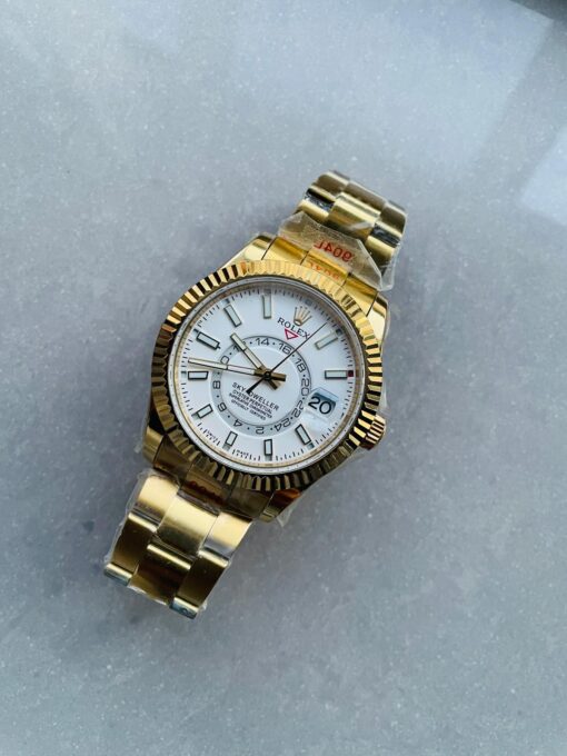 Skydweller SS/YG Noob Best Edition White Dial on SS/YG Bracelet A23J - Image 5