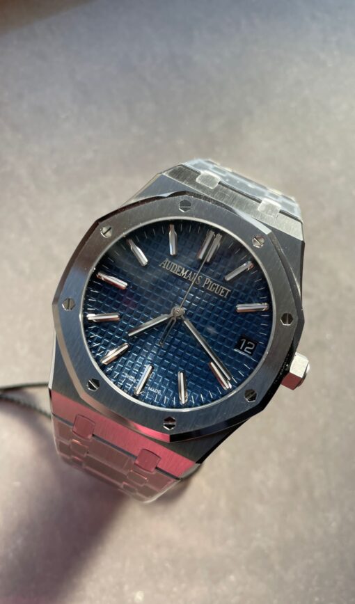 ROYAL OAK 41MM 15510 “50TH ANNIVERSARY” SS ZF 1:1 BEST EDITION GRAY TEXTURED DIAL ON SS BRACELET A4302 - Image 14