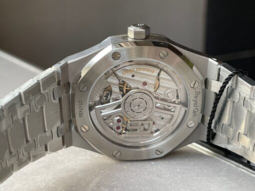 ROYAL OAK 41MM 15510 “50TH ANNIVERSARY” SS ZF 1:1 BEST EDITION GRAY TEXTURED DIAL ON SS BRACELET A4302 - Image 14