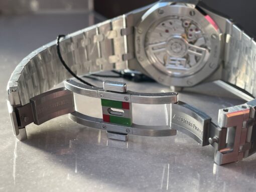 ROYAL OAK 41MM 15510 “50TH ANNIVERSARY” SS ZF 1:1 BEST EDITION GRAY TEXTURED DIAL ON SS BRACELET A4302 - Image 18