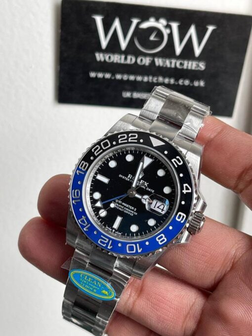 GMT-Master II 126710 BLNR BATMAN Blue/Black Ceramic Clean Factory Best Edition on Oyster Bracelet DD3285 CHS GMT Master - Image 4