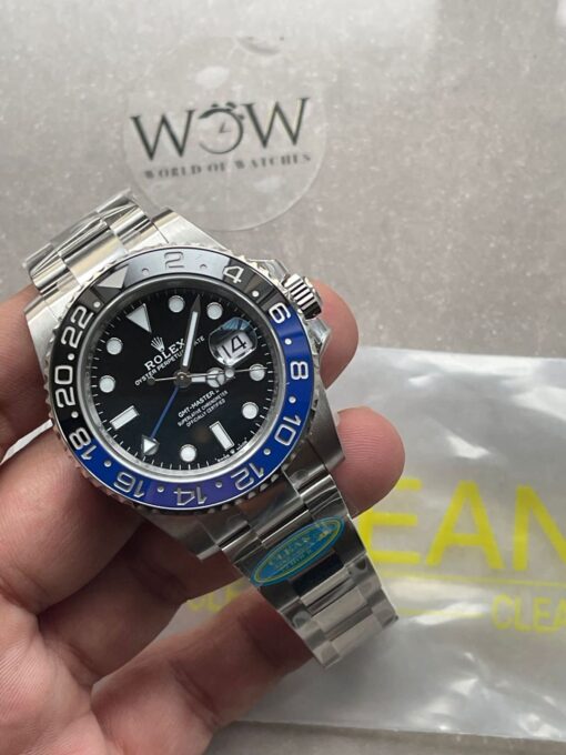 GMT-Master II 126710 BLNR BATMAN Blue/Black Ceramic Clean Factory Best Edition on Oyster Bracelet DD3285 CHS GMT Master