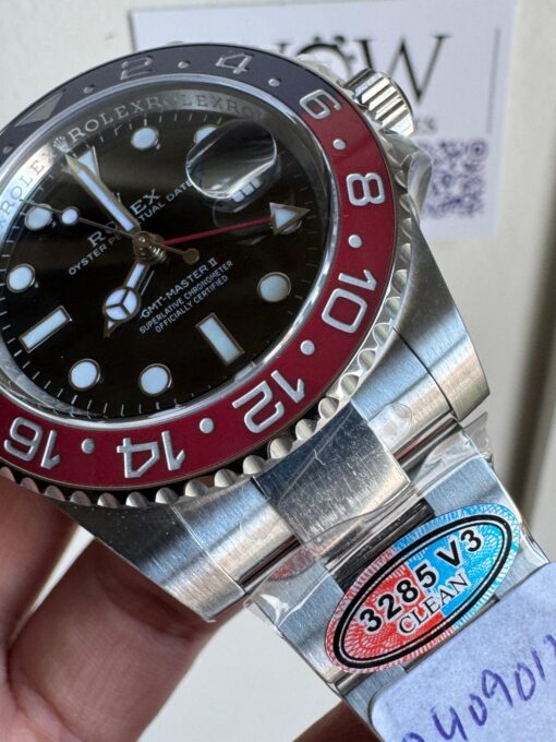 GMT-Master II 126710 BLRO Blue/Red PEPSI Ceramic Clean Factory Best Edition on Oyster Bracelet DD3285 CHS GMT Master - Image 5